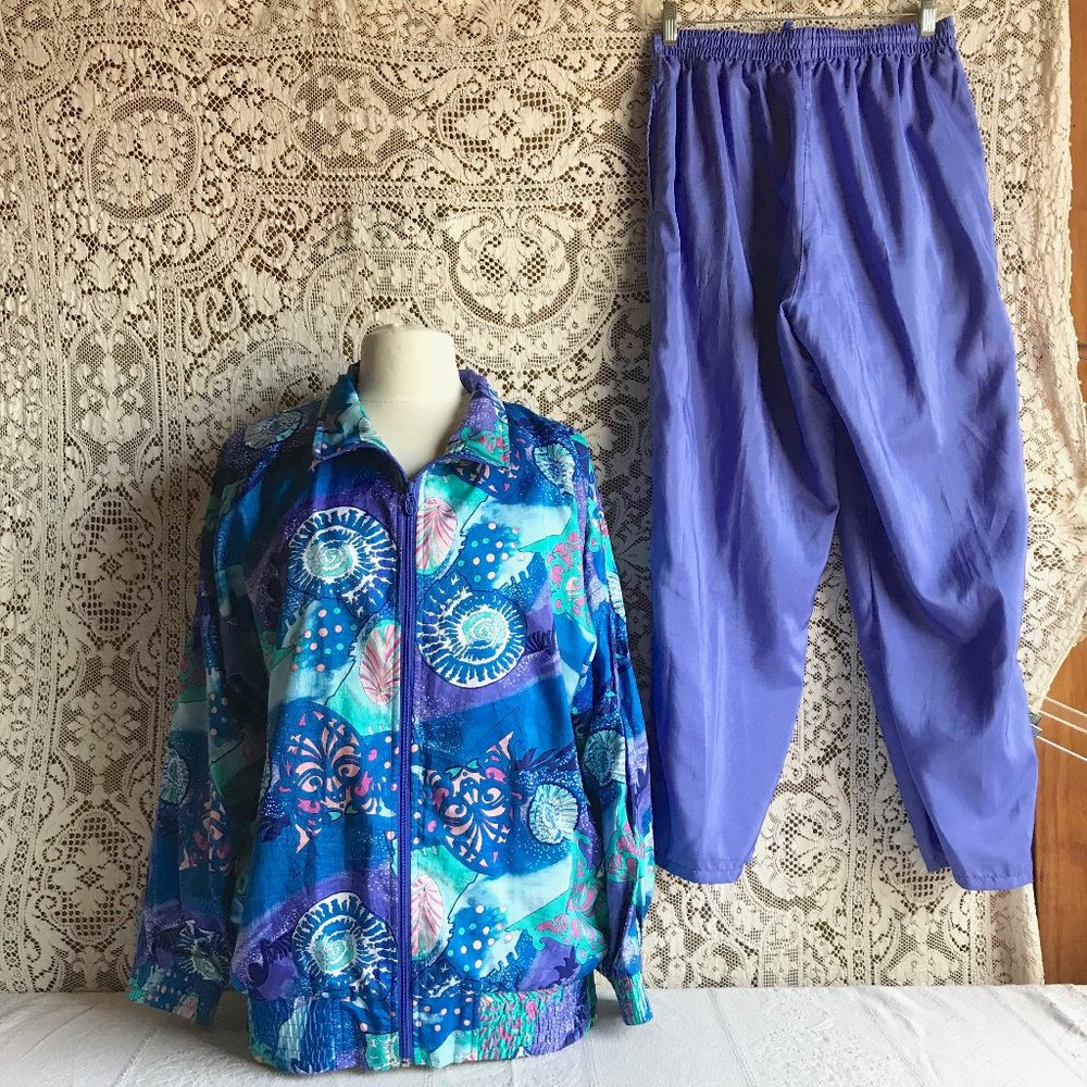 Vintage 1990s Lightweight Baggy Track Suit